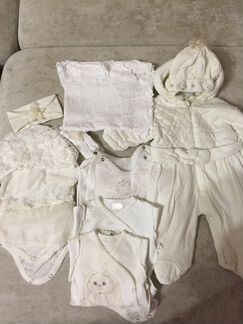 Пакет одежды для девочки от 0 до года