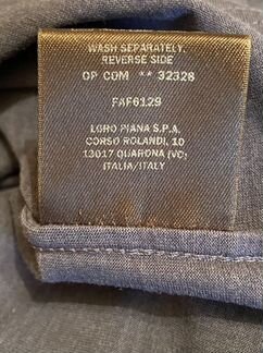 Loro Piana новая футболка,лонгслив xxxl 56