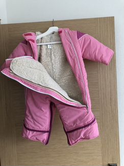 Зимний комбинезон 74 с овчиной