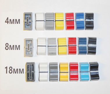 Фейдеры и ручки для микшерных пультов