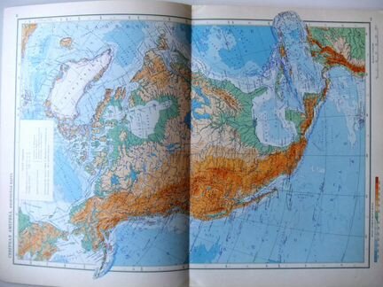 Атлас мира, гугк,Москва 1980-83г