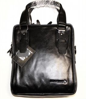 Мужская кожаная сумка MontBlanc lux планшет NEW