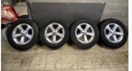 Колеса на Тигуан. R 16. Диски оригинал, шины Хакка