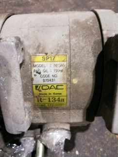 Компрессор кондиционера Ссанг Енг Актион нью 10-17