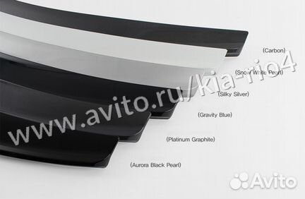 Спойлер на Kia Optima JF 2016 - 2018 графит