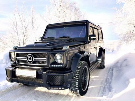 Ходовые огни черные Mercedes G Klasse W463