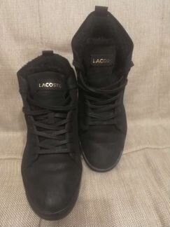 Ботинки полуботинки зимние Lacoste
