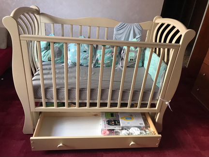 Кроватка детская Ландыш Кубаньлесстрой
