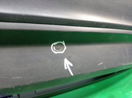 Юбка бампера задняя Volkswagen Tiguan 2 2016