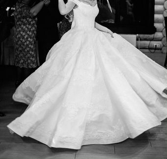 Эксклюзивное свадебное платье TM MON chery