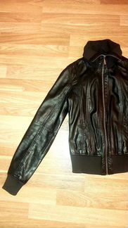 Куртка кожаная