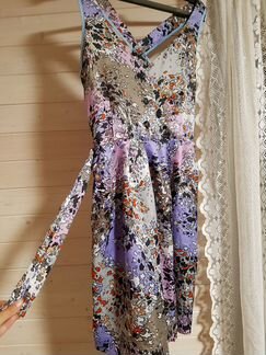 Сарафан из натурального шелка