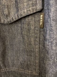 Джинсовая рубашка мужская новая Paul Smith