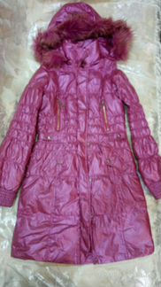 Пуховик с натур. мехом р.38 ф. Ричмонд