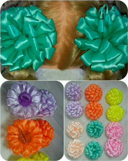 Цветные бантики