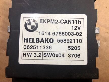 Эбу топливным насосом Bmw X3 E83 N52B25A 2007