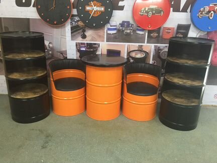 Бочка шкаф из бочек