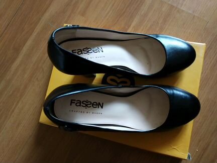 Туфли кожаные fasen