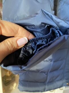 Пуховик Lee Cooper утиный пух синий