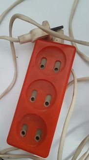 Удлиннитель 3 метра 3 гнезда