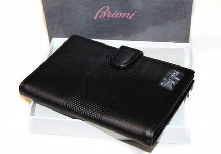 Кожаная обложка Brioni паспорт авто-документы люкс