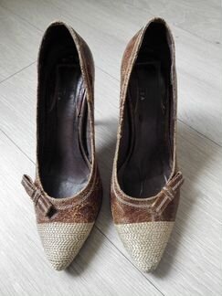 Туфли женские коричневые 37 размер