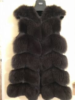 Жилет из песца