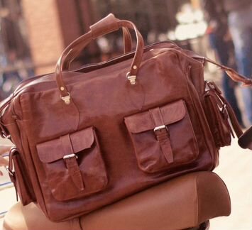 Кожаная сумка