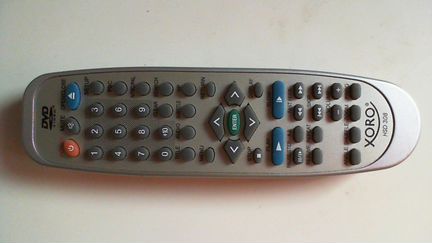 Пульт от DVD плеера Xoro