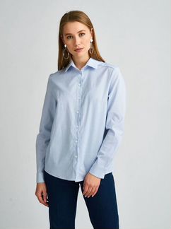 Рубашка классическая в полоску