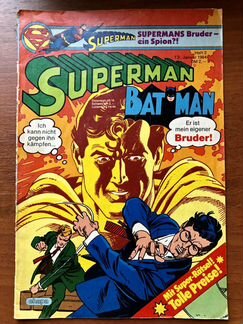 Комикс Superman 1984 год (немецкий)