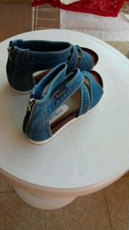 Джинсовые босоножки