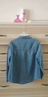 Джинсовая рубашка для девочки Zara р.116