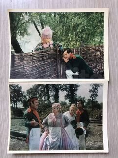 Открытки-фотографии из фильма “Шельменко - денщик”