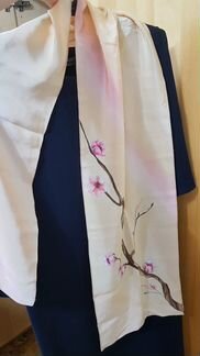 Шарфик Сакура, батик