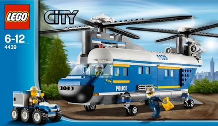 Lego City Грузовой вертолет 4439