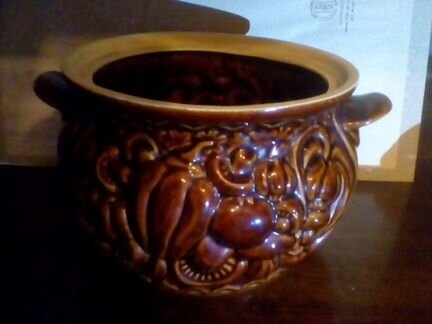 Кастрюля керамическая с крышкой