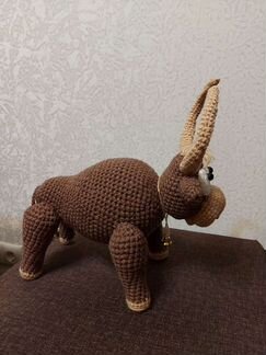 Интерьерная игрушка бык