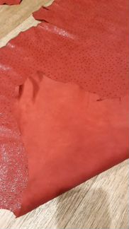 Шкура козы окрашенная