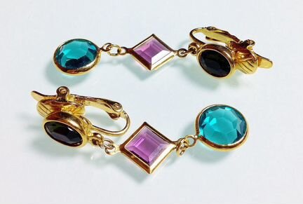 Винтажные клипсы Trifari