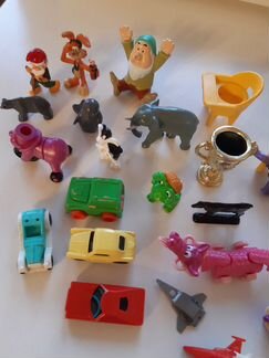 Игрушки из киндер-сюрпризов 2000-е годы