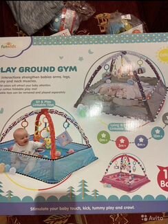 Детский коврик#развивающий островок