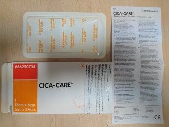 Пластырь cica-care противорубцовый 12х6 см
