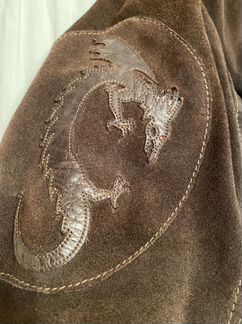 Кожаная куртка мужская Armani Jeans