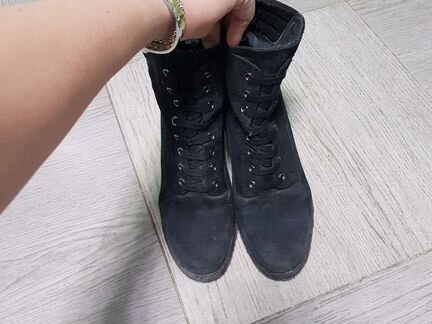 Ботильоны stuart weitzman черные