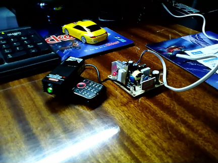 Лазерный излучатель зелёный