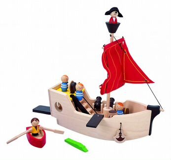 Игровой набор PlanToys Пиратский корабль (6105)