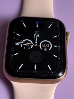 Часы apple watch 4 44 mm gold