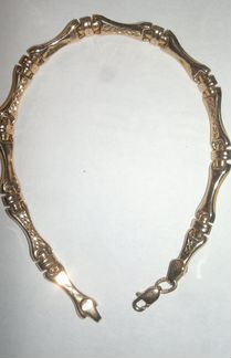 Браслет золотой 585 пр. 19 см