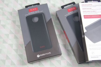 Tumi Wireless Charging Power Pack Moto Mod - Новый